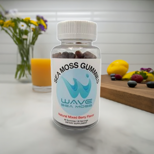 WAVE Sea Moss Mixed Fruit Gummies